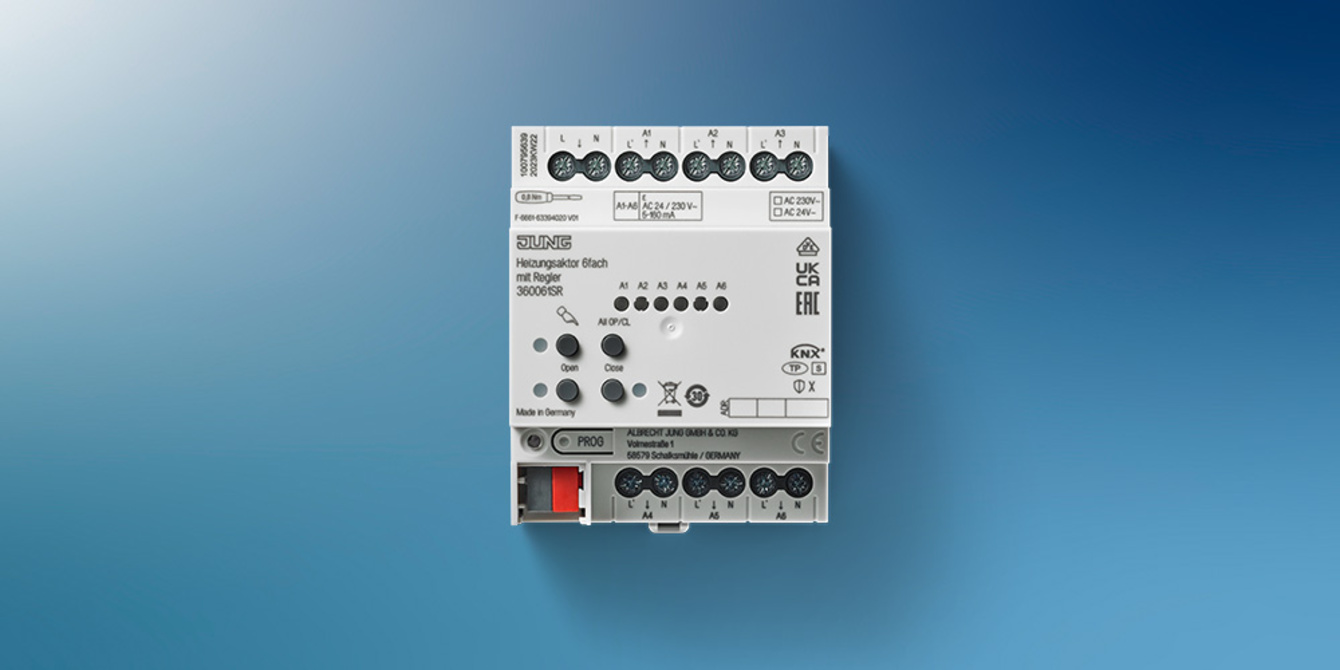 KNX Heizungsaktor 6-fach bei Elektro-Kaufmann GmbH in Landolfshausen