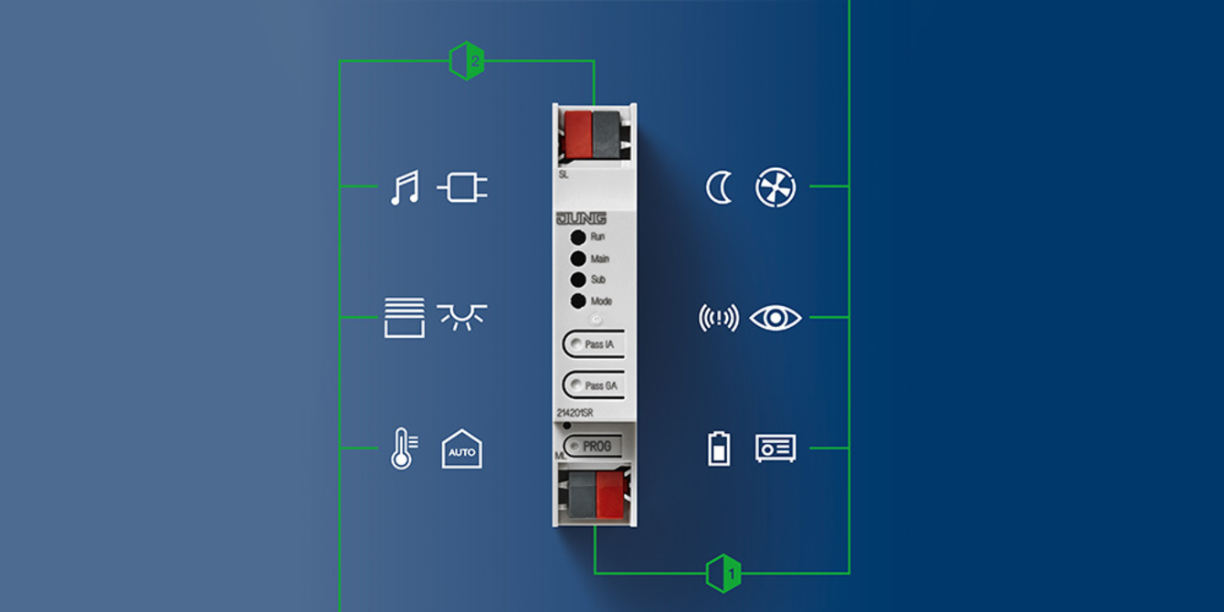 KNX Bereichs- und Linienkoppler bei Elektro-Kaufmann GmbH in Landolfshausen